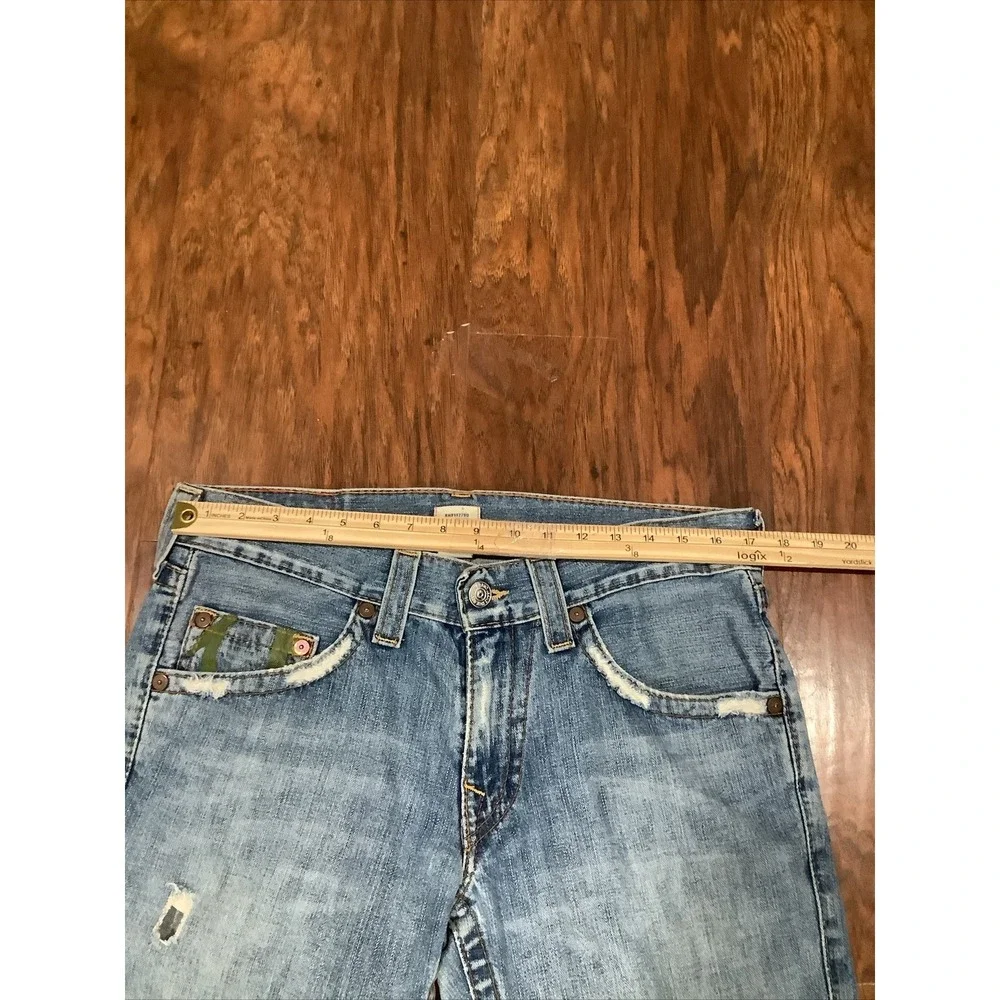True Religion Jeans Men Size 33 Denim Blue Jeans Straight